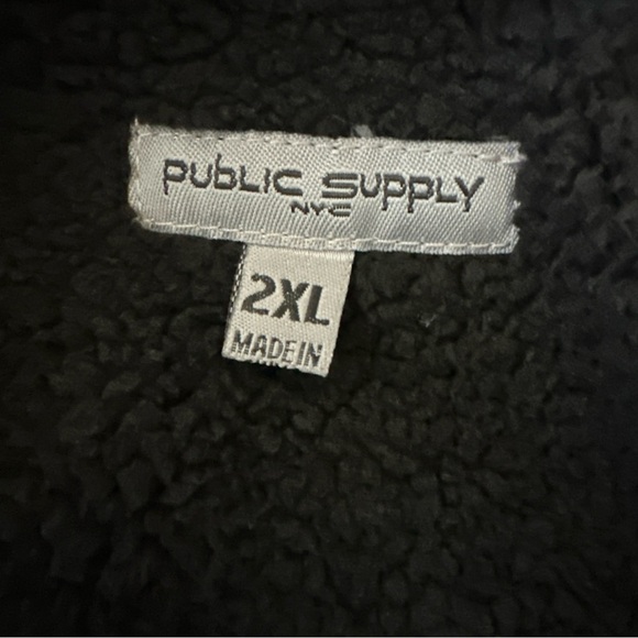 Public Supply NYC Men’s 2XL Jacket Bomber Sherpa Lightweight Chore streetwear - Picture 10 of 11